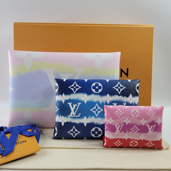 LOUIS VUITTON LV Escale Monogram Kirigami Pochette Set - Picture 3 of 17